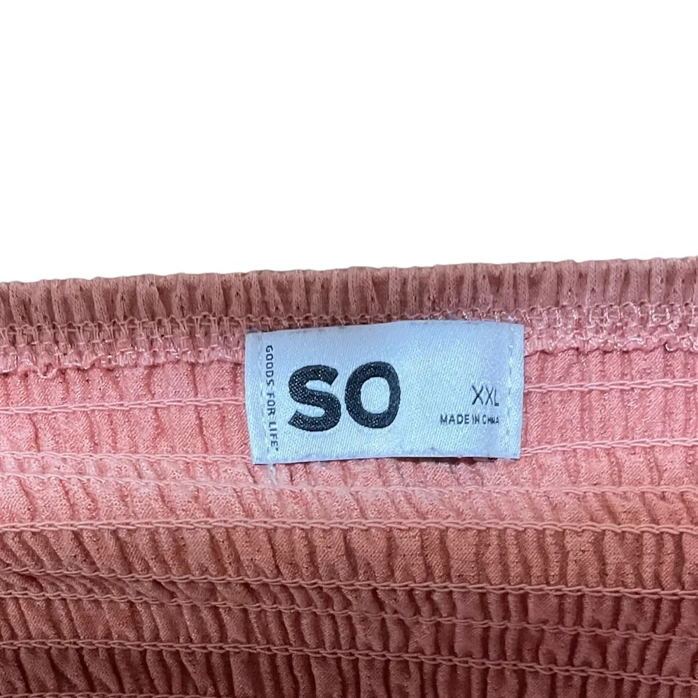 SO‎ Good for life.Women Shoulder Crop top size XXL